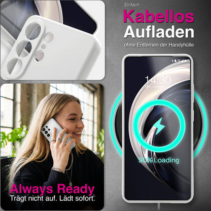 NALIA Silikonhülle für Samsung Galaxy S26 Ultra – Kameraschutz & Innenfutter – PHOENIX (Soft-Touch Case) – Marke aus Berlin