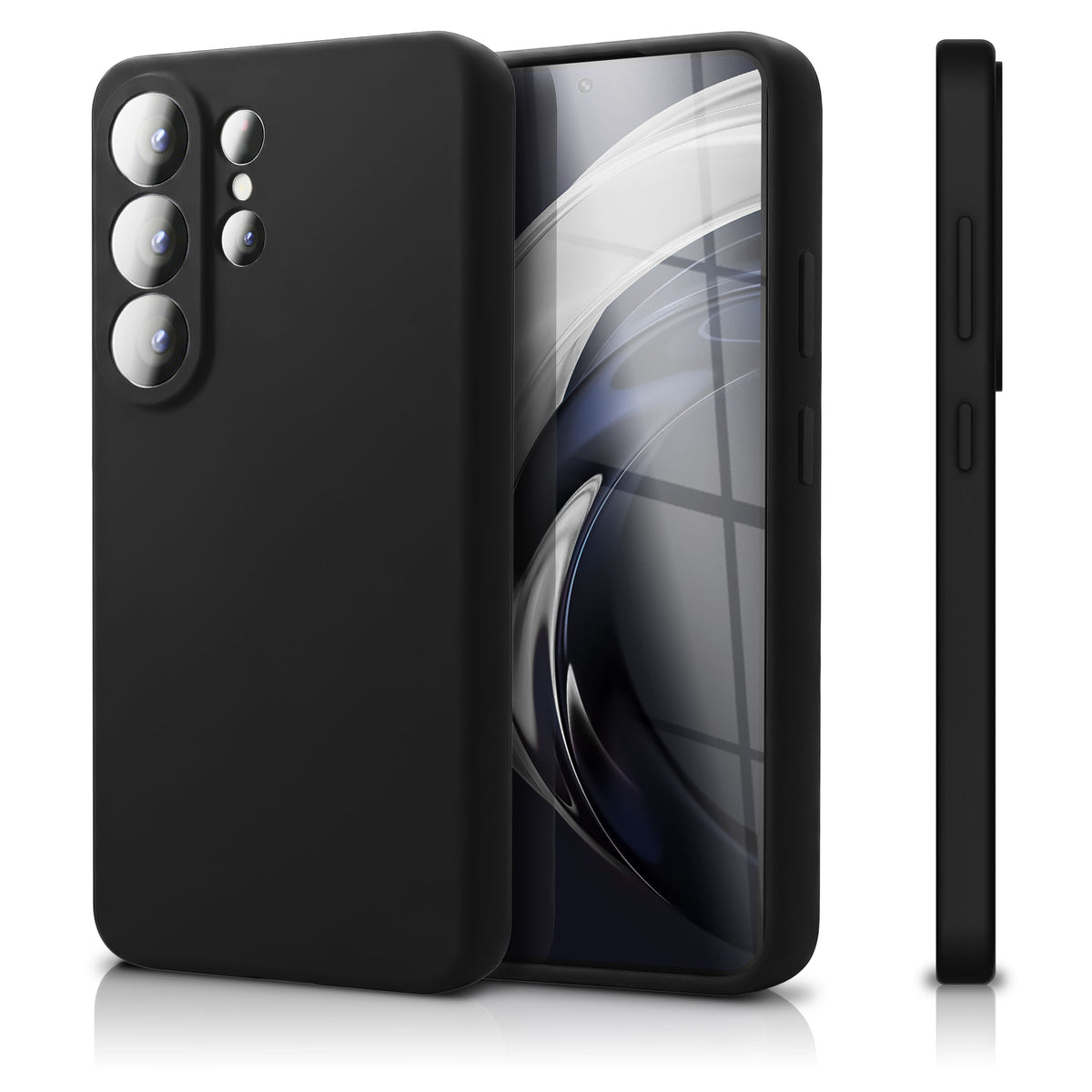 NALIA Silikonhülle für Samsung Galaxy S26 Ultra – Kameraschutz & Innenfutter – PHOENIX (Soft-Touch Case) – Marke aus Berlin