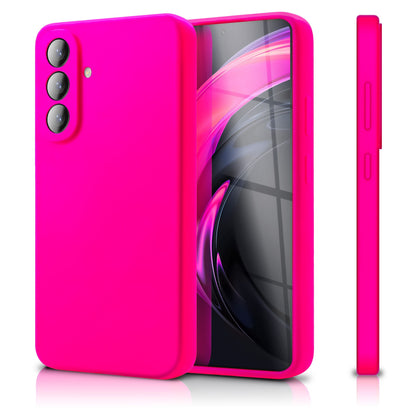 NALIA Silikonhülle für Samsung Galaxy A57 – Kameraschutz & Innenfutter – PHOENIX (Soft-Touch Case) – Marke aus Berlin