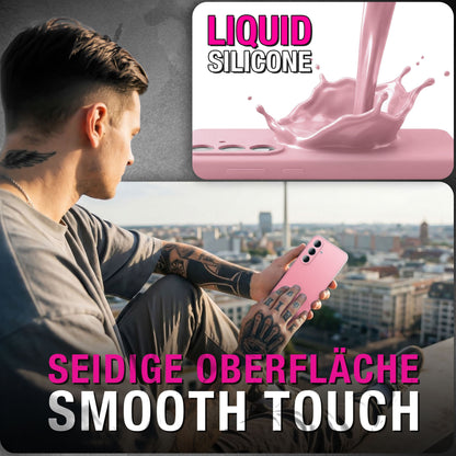 NALIA Silikonhülle für Samsung Galaxy A57 – Kameraschutz & Innenfutter – PHOENIX (Soft-Touch Case) – Marke aus Berlin