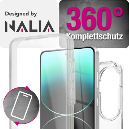 NALIA 360° Hülle für Samsung Galaxy S26 Plus – Vorne & Hinten Schutz – 360GUARD (Full-Body Case) – Marke aus Berlin