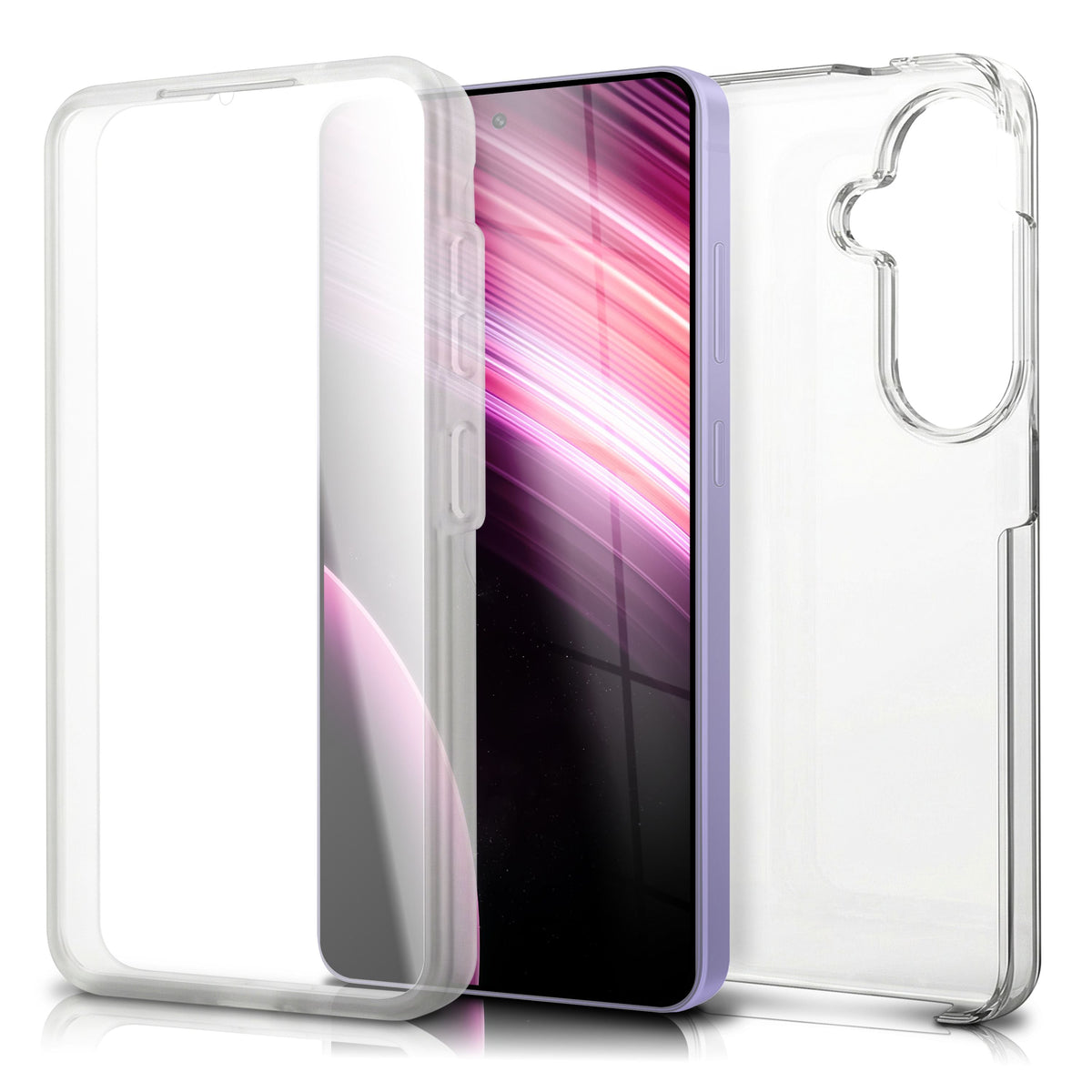 NALIA 360° Hülle für Samsung Galaxy A57 – Vorne & Hinten Schutz – 360GUARD (Full-Body Case) – Marke aus Berlin
