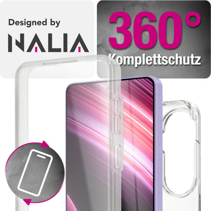 NALIA 360° Hülle für Samsung Galaxy A57 – Vorne & Hinten Schutz – 360GUARD (Full-Body Case) – Marke aus Berlin