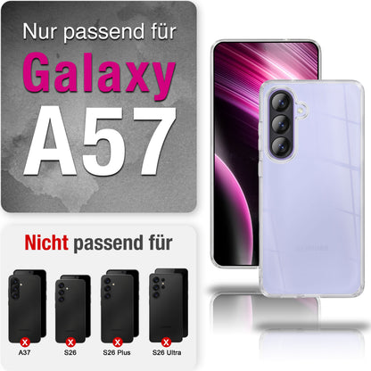 NALIA 360° Hülle für Samsung Galaxy A57 – Vorne & Hinten Schutz – 360GUARD (Full-Body Case) – Marke aus Berlin