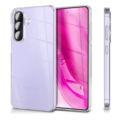 NALIA Transparente Silikonhülle für Samsung Galaxy A57 – Anti-Gelb & Rutschfest – GLAZE (Handyhülle Kristallklar, Schlank & Stoßfest) – Marke aus Berlin