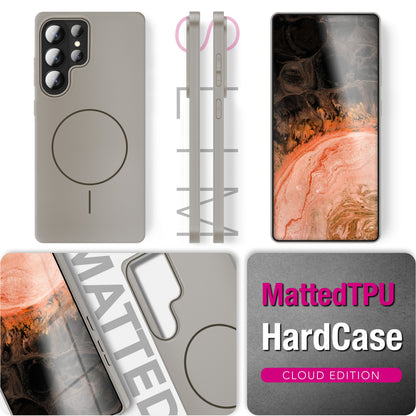 NALIA Ultradünnes Magnet-Hardcase für Samsung Galaxy S26 Ultra – MagSafe kompatibel, Matt & Anti-Fingerabdruck – CLOUD (Vergilbungsfreie Handyhülle) – Marke aus Berlin
