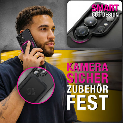 NALIA Mattes Magnet-Case für Samsung Galaxy S26 Ultra – MagSafe kompatibel, Vergilbungsfrei & Perfekter Zubehör-Halt – SLATE (Stoßfeste Handyhülle) – Marke aus Berlin