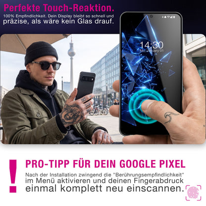 NALIA 2x Schutzglas für Google Pixel 11 / 11 Pro – Full-Screen Schutz 9H & Hüllenfreundlich – ARMORGLASSX (Display Glasfolie Transparent & 9H Härte) – Marke aus Berlin