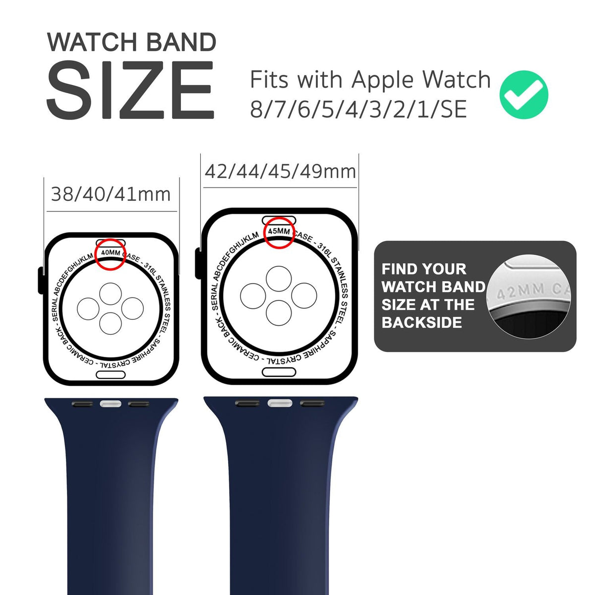 NALIA Silikon Smart-Watch Ersatzarmband kompatibel mit Apple Watch Armband SE & Series 8/7/6/5/4/3/2/1, 38mm 40mm 41mm, iWatch Fitnessuhr Sportarmband Damen & Herren