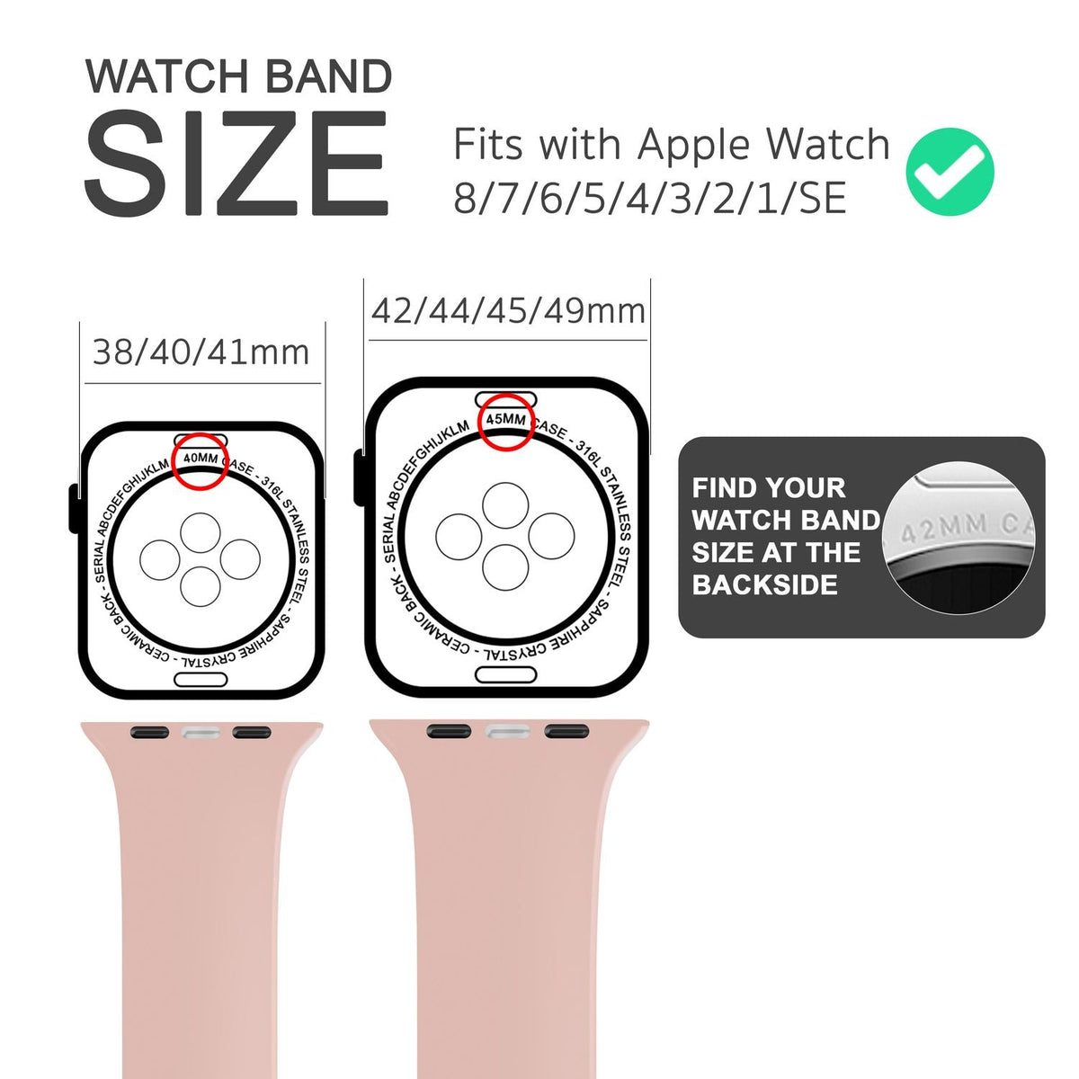 NALIA Silikon Smart-Watch Ersatzarmband kompatibel mit Apple Watch Armband SE & Series 8/7/6/5/4/3/2/1, 38mm 40mm 41mm, iWatch Fitnessuhr Sportarmband Damen & Herren