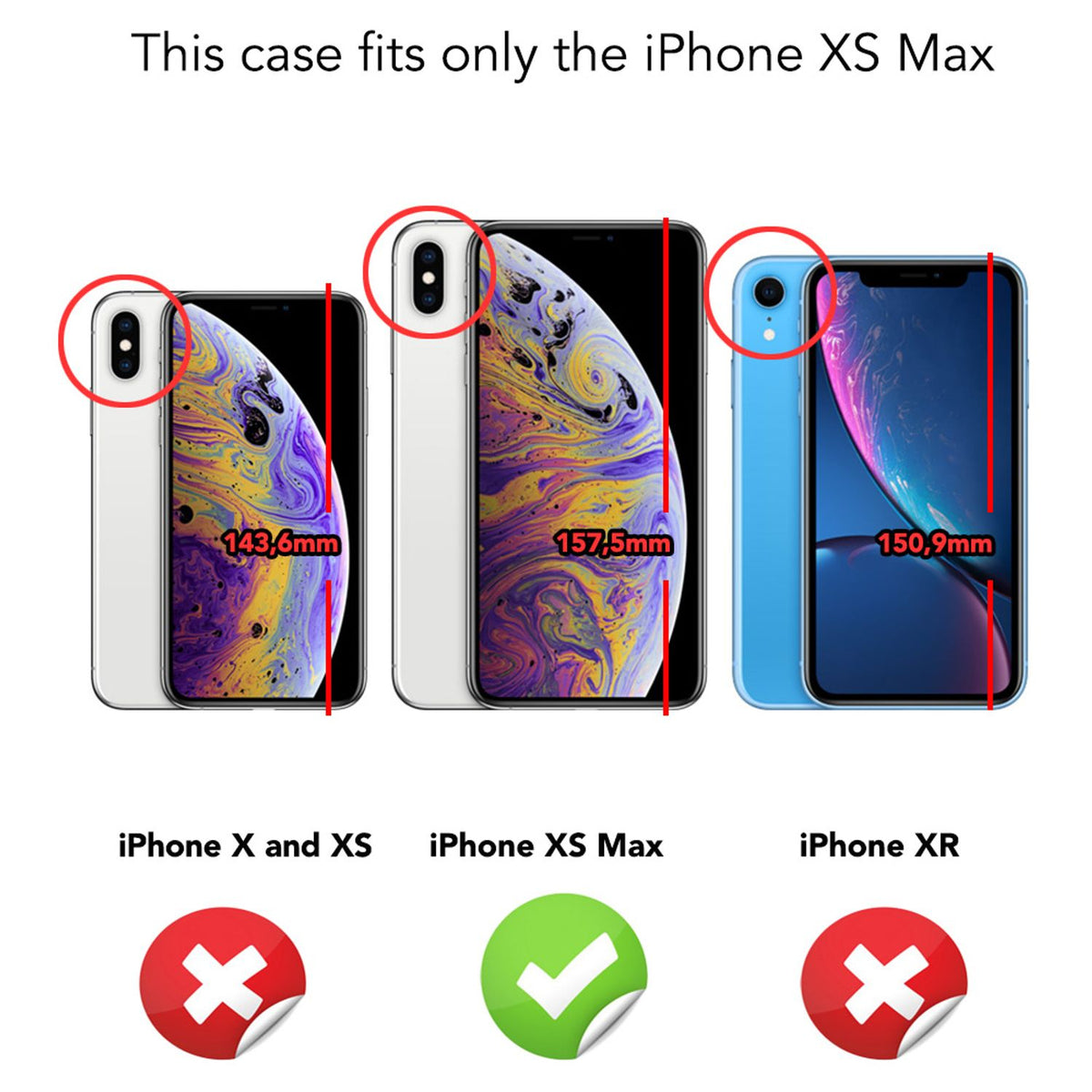 NALIA Neon Silikonhülle für iPhone XS Max – Soft-Touch & Signal-Neon – NEONSHOCK (Matte Schutzhülle) – Marke aus Berlin