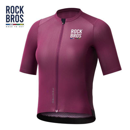 ROAD TO SKY Damen Kurzarm-Radtrikot Fahrrad Jersey für MTB & Rennrad