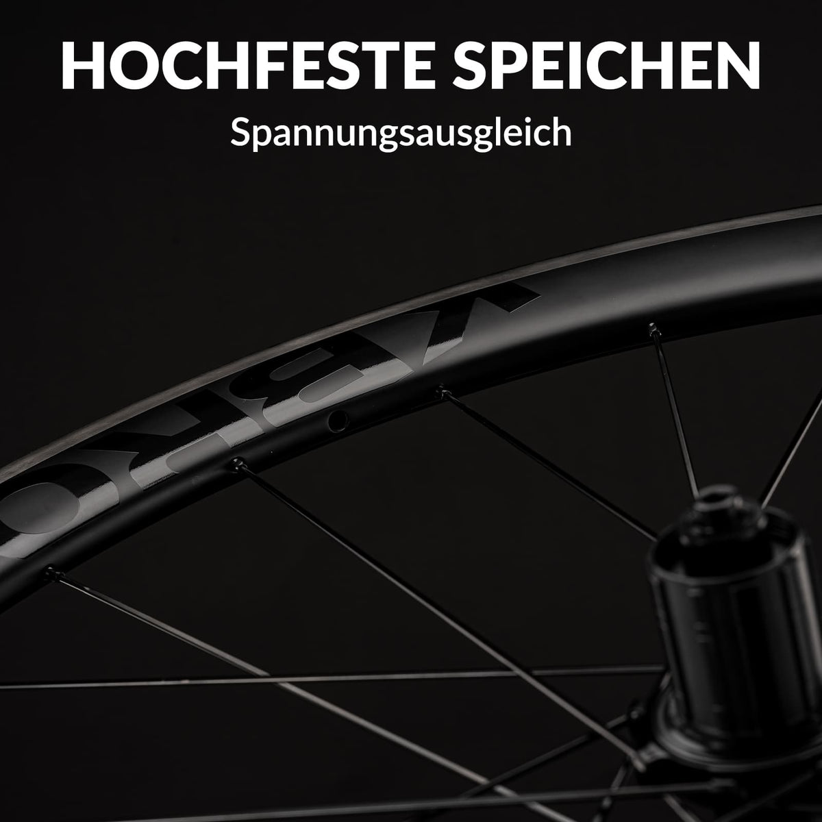 ROCKBROS 700C Carbon Laufradsatz 38mm Scheibenbremse Steckachse Laufrad Set für Rennrad