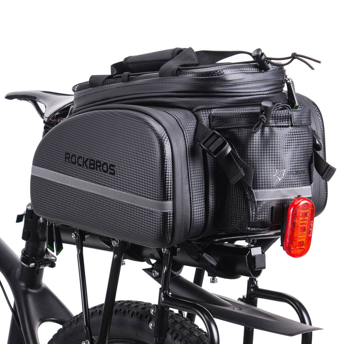 ROCKBROS Fahrrad Gepäckträgertasche 10-35L Wasserdicht Transporttasche
