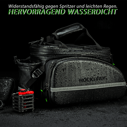 ROCKBROS Fahrrad Gepäckträgertasche 10-35L Wasserdicht Transporttasche