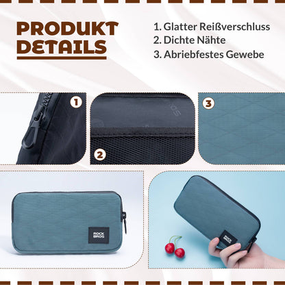ROCKBROS Geldbörse Portemonnaie Geldbeutel Handytasche für Kreditkarte Schlüssel