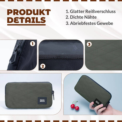 ROCKBROS Geldbörse Portemonnaie Geldbeutel Handytasche für Kreditkarte Schlüssel