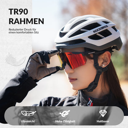 Ultraleichte und Selbsttönende Fahrradbrille (UV400)