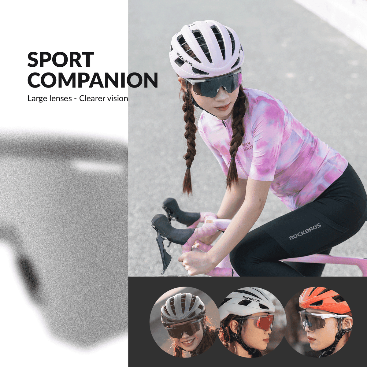 Ultraleichte und Selbsttönende Fahrradbrille (UV400)