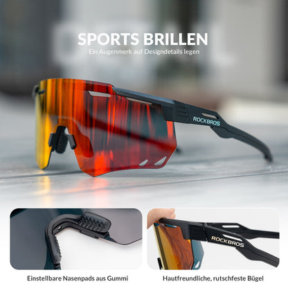 Ultraleichte und Selbsttönende Fahrradbrille (UV400)