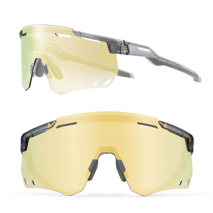 Ultraleichte und Selbsttönende Fahrradbrille (UV400)