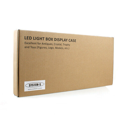 LED Vitrine Display Case Box für Sammlerobjekte | System-S