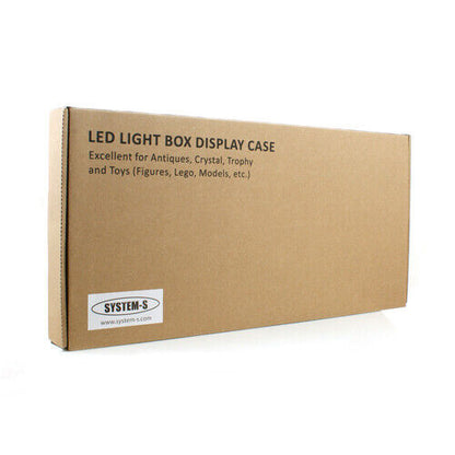 LED Vitrine Display Case Box für Sammlerobjekte | System-S
