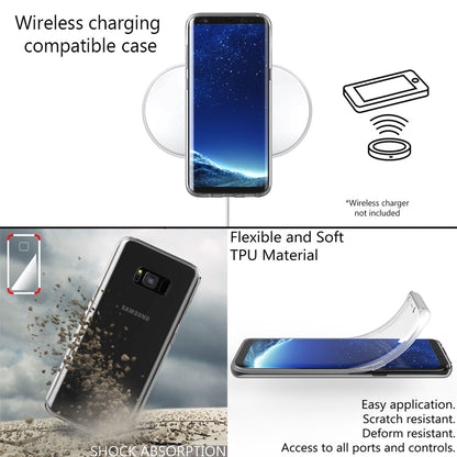 NALIA 360° Hülle für Samsung Galaxy S8 – Vorne & Hinten Schutz – 360GUARD (Full-Body Case) – Marke aus Berlin