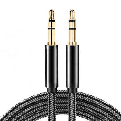 AUX 3.5mm Male to 3.5mm Male Cable Audio Gold Plated