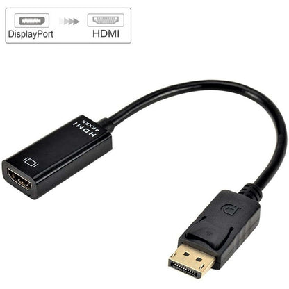 DP Male to HDMI Female Adapter Converter DisplayPort to HDMI 4Kx2K Thunderbolt 3D Gold Plated