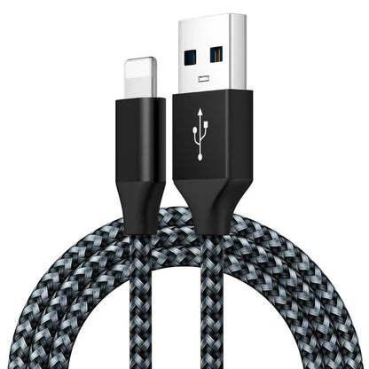 USB-A to 8-Pin iPhone Cable 3A USB 2.0