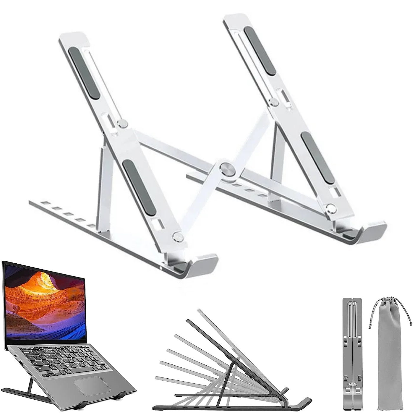 Laptop Stand Foldable Tablet Stand Notebook Stand Holder Angle Adjustable