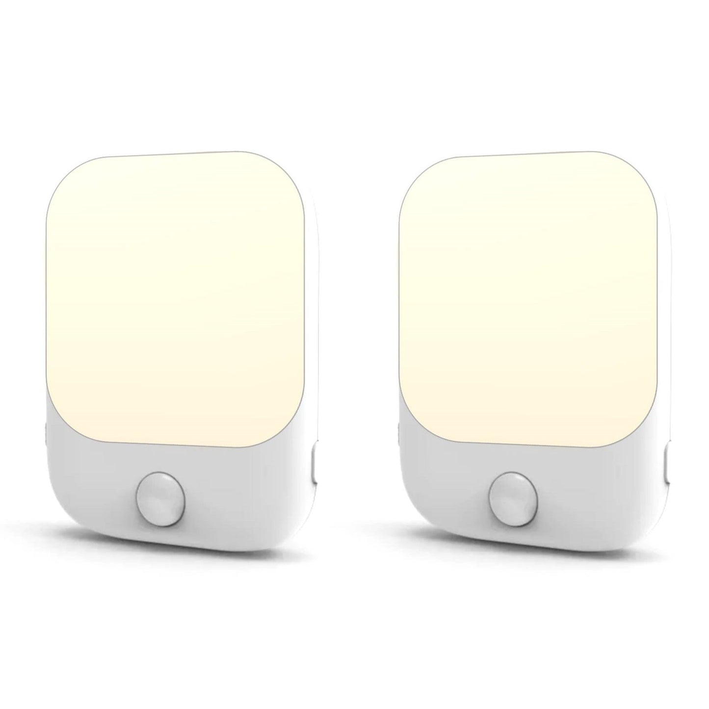 2 Pieces LED Night Light Plug-In with Motion Sensor