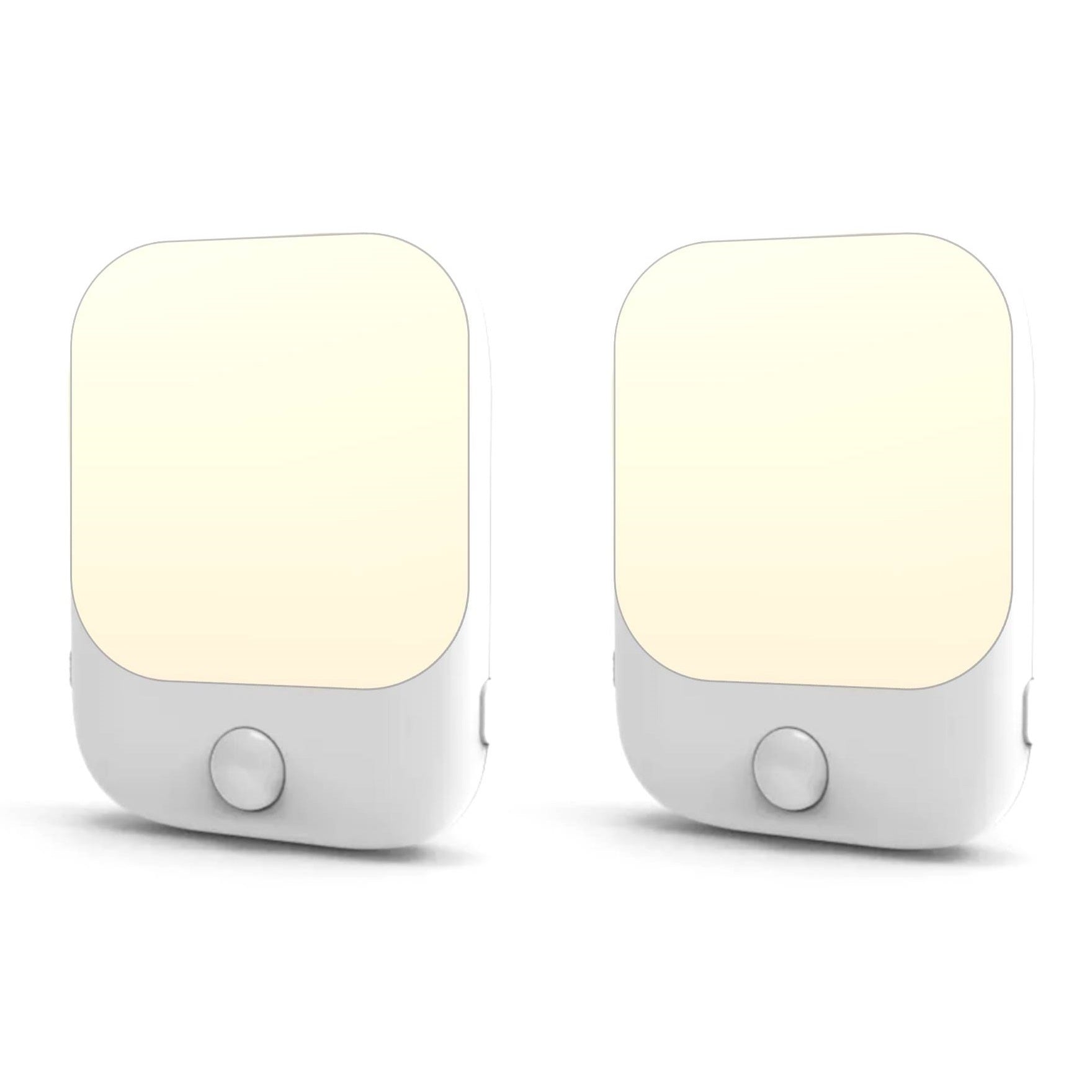 2 Pieces LED Night Light Plug-In with Motion Sensor